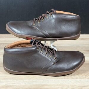 TRUE Linkswear True Chukka Golf Shoes Mens Size 12 Brown Leather Spikeless